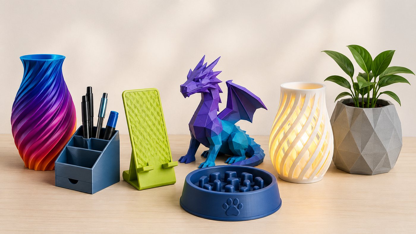 Produtos para imprimir e vender em 3D